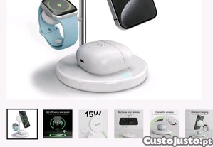 Carregador iPhone 3 em 1