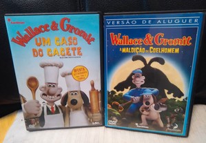 Wallace & Gromit - Um Caso do Cacete (2005/2008) IMDB: 7.9