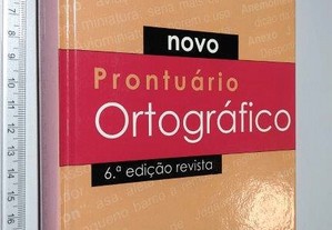 Novo prontuário ortográfico - José Manuel de Castro Pinto