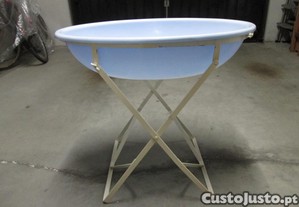 Banheira de Bb Antiga - 1950 - Para Utilizao ou Decorao