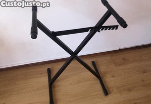 Suporte Ajustável para Piano/Teclado