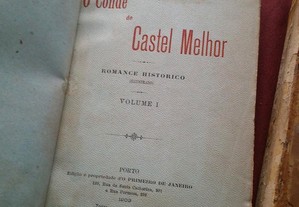 D. João da Câmara-O Conde de Castel Melhor-2 Vols-1ª Ed-1903