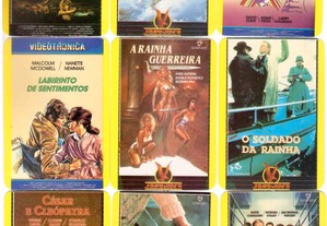 Coleção completa de 18 calendários sobre Cinema 1990.
