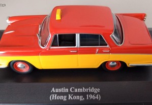 * Miniatura 1:43 Colecção "Táxis do Mundo" Austin Cambridge (1964) Hong-Kong 2ª Série
