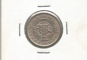 Espadim - Moeda de 2$50 de 1956 de Angola - Mbc+