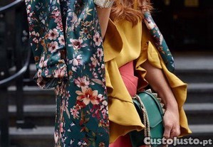 Blazer estampado lindo da ZARA