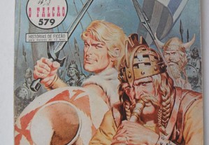 O Falcão 579 Histórias de Ficção OGAN " A Grande Cólera " BD Banda Desenhada Vikings