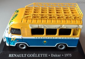 * Miniatura 1:43 Táxi Renault Goélette (1975) | Cidade Dakar | 1ª Série