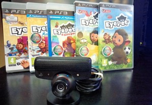 Eye Pet Collection & Playstation Eye - PS3/PSP