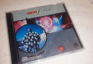 pink floyd: in concert - delicate sound of thunder (video cd duplo) raro