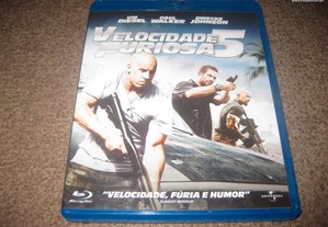 Blu-Ray "Velocidade Furiosa 5" com Vin Diesel