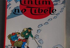 Livro Tintin Tintim no Tibete