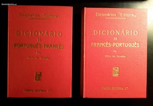 Dicionários de Francês-Português-Francês por Olívio de Carvalho
