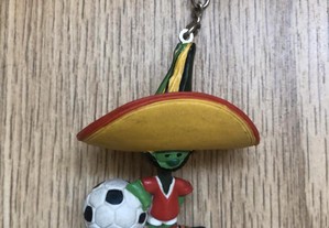 Porta-chaves mascote Mundial 1986 - México