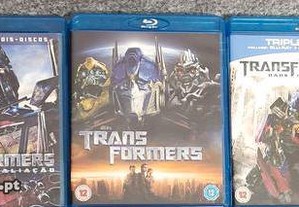 3 filmes blueray dvd , Transformers