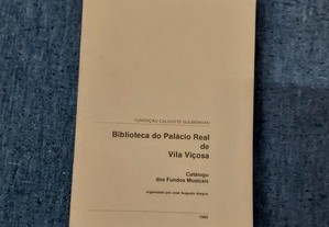 Catálogo da Biblioteca do Palácio Real de Vila Viçosa-1989