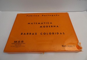 Antigo Jogo Educativo Matemática Moderna Barras Coloridas