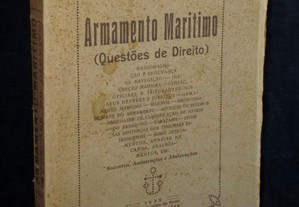 Livro Armamento Marítimo Marinha Mercante Guilherme A. Vidal Autografado