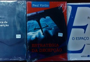 Paul Virilio - três livros
