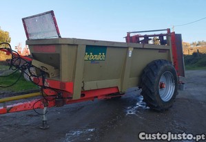 Reboque espalhador de estrume LeBoulch Maxi HSV208