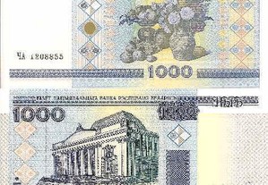 Belarússia - Nota de 1000 Rublei 2000 - nova