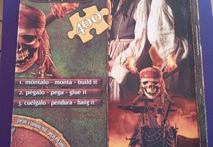 Puzzle Pirates of the Caribbean - Dead Man's Chest - 400 Puzzle Gigante 136x48cm