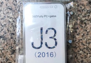 Capa de protecção completa 360º de Samsung J3 2016
