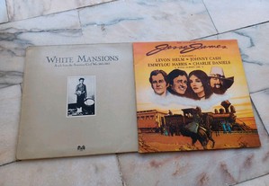 Vinil LP de White Mansions e Legend of Jesse James