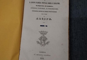 Alcipe,Marquesa de Alorna-Obras Poéticas-Tomo VI-1844