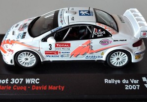 * Miniatura 1:43 Peugeot 307 WRC | Rallye du Var 2007 