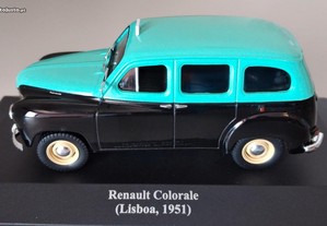 * Miniatura 1:43 Colecção "Táxis do Mundo" Renault Colorale (1951) Lisboa 2ª Série