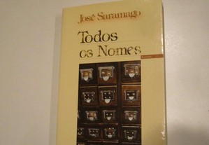 Todos os nomes - José Saramago - 1ª edição - Com dedicatória
