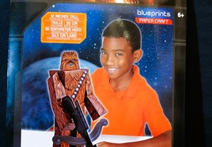 Star Wars Blueprints Paper Craft - Chewbacca