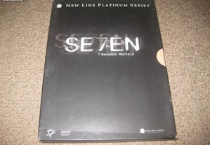 "Seven- Sete Pecados Mortais" com Brad Pitt/2 DVDs/Digipack