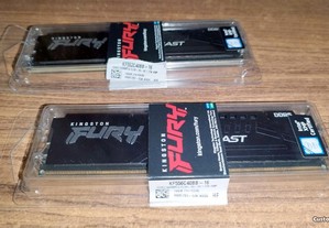 Memórias RAM Kingston Fury Beast 32GB DDR5 (2x16GB)