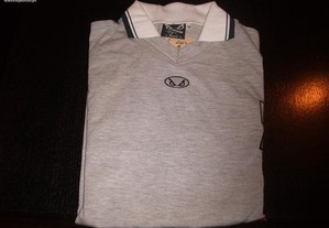 T-shirt/polo Bad Boy cinzento, original, nova, tamanho M