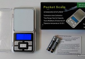 Mini balança digital de bolso 0.01 - 200 gr.