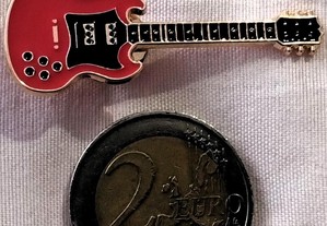 Pin Guitarra Gibson SG Metal Qualidade Elevada