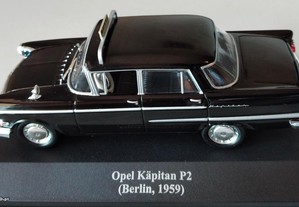 * Miniatura 1:43 Colecção "Táxis do Mundo" Opel Kapitan P2 (1959) Berlim 2ª Série 