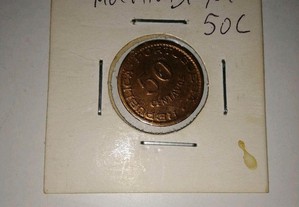20 e 50 centavos Moçambique e angola