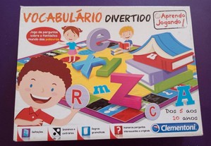 Jogo Vocabulário Divertido dos 5 aos 10 anos da Clementoni