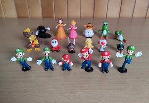 18 Figuras Super Mario Luigi
