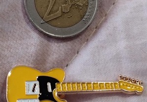 Pin Guitarra Fender Broadcaster Metal Qualidade Elevada