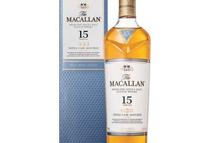 Whisky Macallan 15 anos triple cask