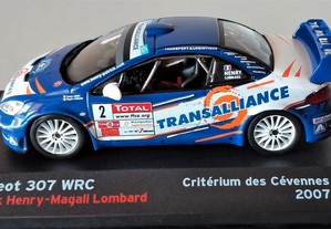 * Miniatura 1:43 Peugeot 307 WRC | Critérium des Cévennes 2007