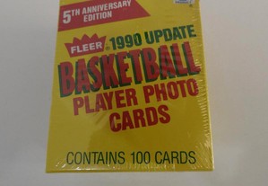 Caixa selada NBA Fleer 1990 Update
