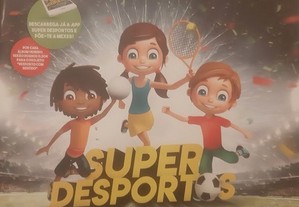Caderneta Pingo Doce Super desportos - completa 