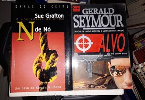 Obras de Sue Grafton e Gerald Seymour