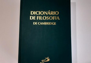 Dicionário de Filosofia de Cambridge Robert Audi