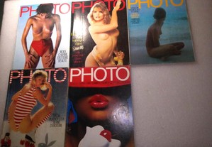 5 Revistas PHOTO Anos 80